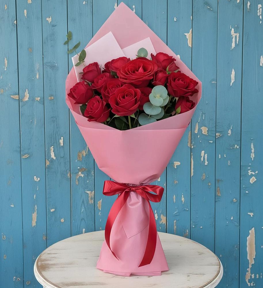 Букет цветов из: Розы в Лесорогске