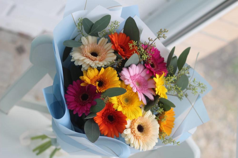 Букет цветов из: Герберы в Лесорогске