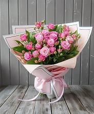 Букет Розовый кустик в Лесорогске