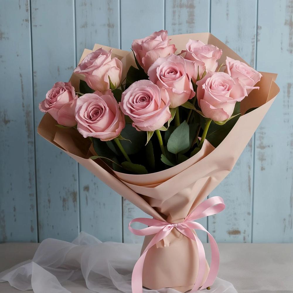 Букет цветов из: Розы в Лесорогске