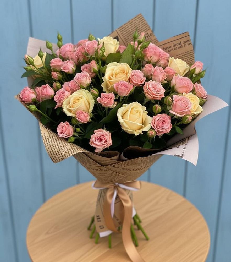 Букет цветов из: Розы в Лесорогске