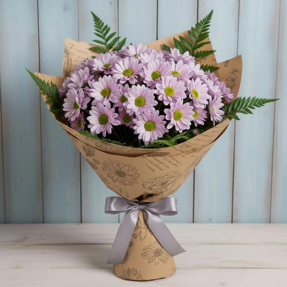 Букет цветов из: Хризантемы в Лесорогске