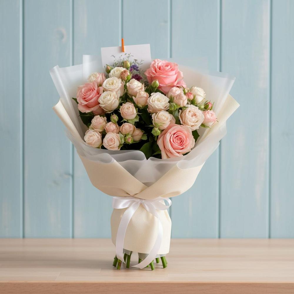 Букет цветов из: Розы в Лесорогске