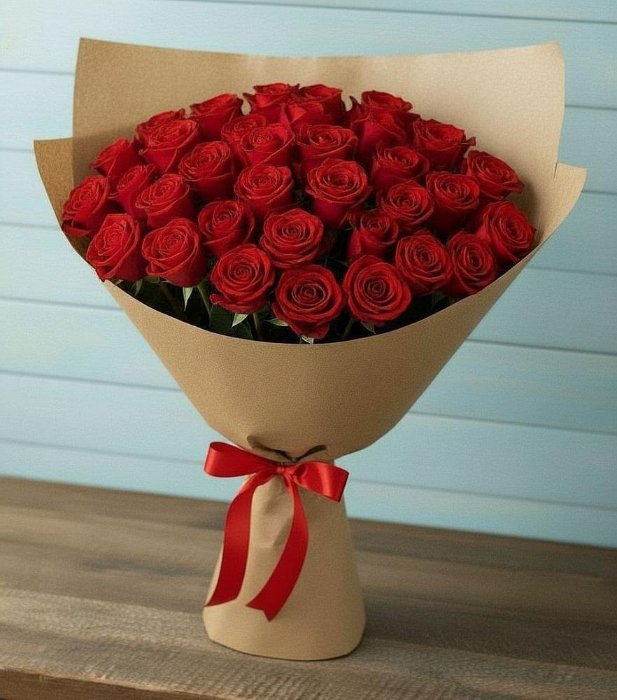 Букет Красные розы Милано в Лесорогске