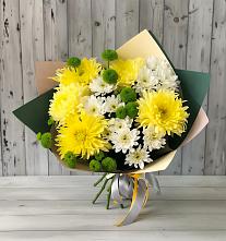Букет цветов из:  Хризантемы #REPLACE_PRED# Лесорогске