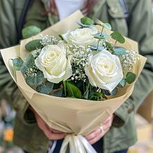 Букет цветов из:  Розы в Лесорогске