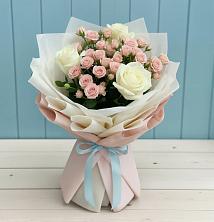 Букет цветов из:  Розы в Лесорогске