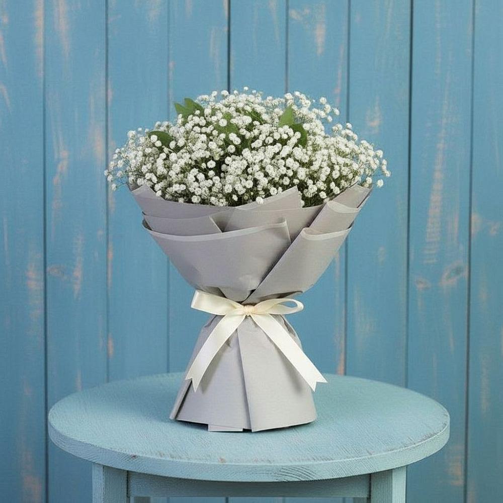 Букет цветов из: Гипсофила в Лесорогске