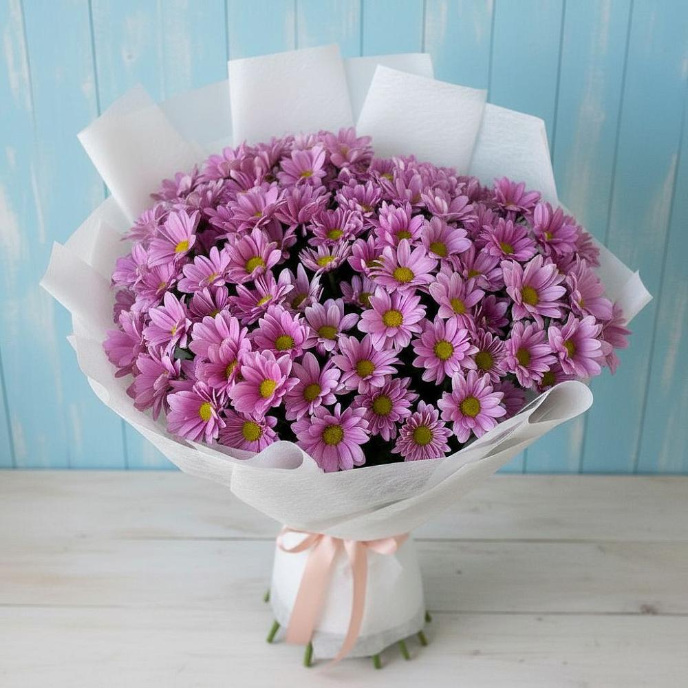 Букет цветов из: Хризантемы в Лесорогске