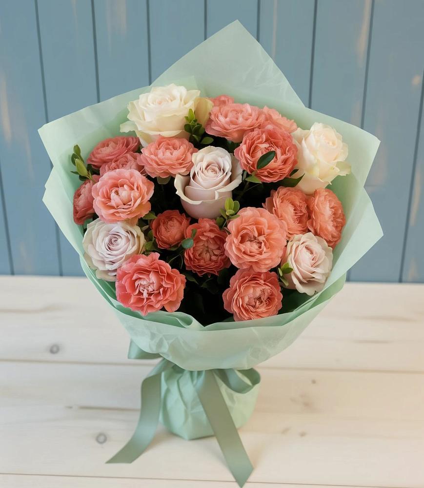 Букет цветов из: Розы в Лесорогске