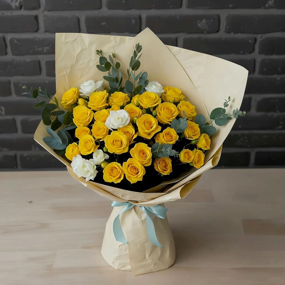 Букет цветов из: Розы в Лесорогске