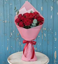 Букет цветов из:  Розы в Лесорогске