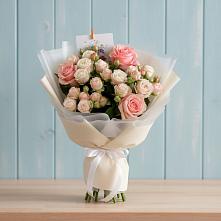 Букет цветов из:  Розы в Лесорогске