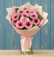 Букет цветов из:  Герберы #REPLACE_PRED# Лесорогске