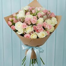 Букет цветов из:  Розы в Лесорогске